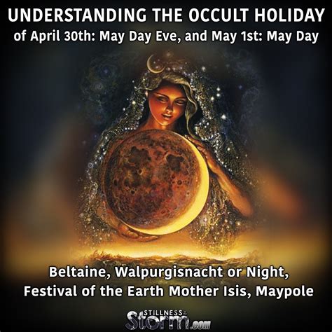 Occult holidays in april